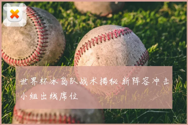 世界杯冰岛队战术揭秘 新阵容冲击小组出线席位